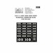 A6M Zero Marking (Numbers) Airbrush Masks (Eduard) X48114