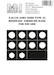 A6M3 Zero Model 32 Hinomaru Markings Airbrush Masks (Eduard) X48128