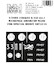 Fokker DXXI srs 4 Markings Airbrush Masks (Special Hobby SH72116) X72065