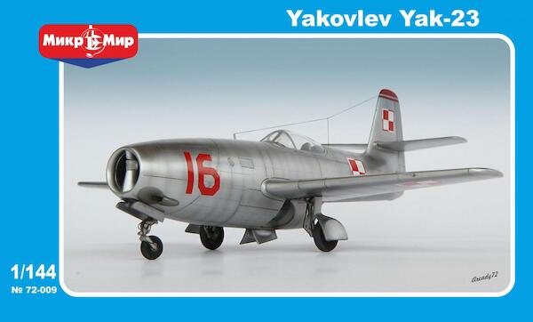 Yakovlev Yak23 'Flora' (2 kits included)  MM-144009