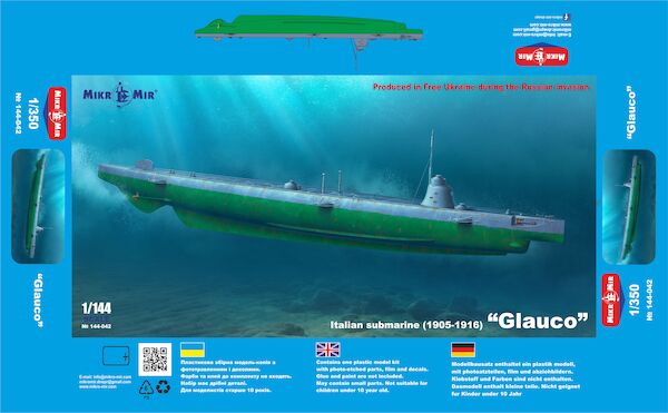 Glauco Italian submarine (1905-1916)  MM-144042
