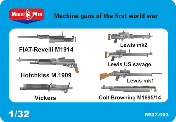 Machine Guns of the first World War MM-32003