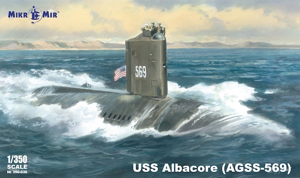 USS Albacore (AGSS-569)  MM-350036