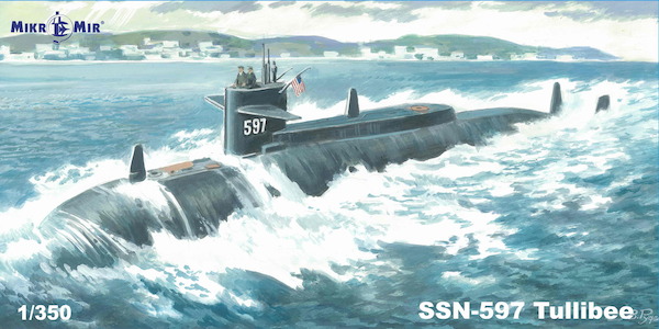 USS Tullibee SSN-597 MM350-041