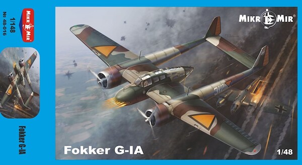 Fokker G1A With 3D engines MM48-016+