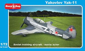 Yakovlev Yak11 Movie Actor  MM72-007