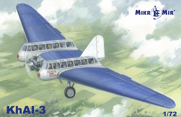Nieman KhAI-3,  Soviet pre-war flying wing airliner / cargo plane  MM72-014
