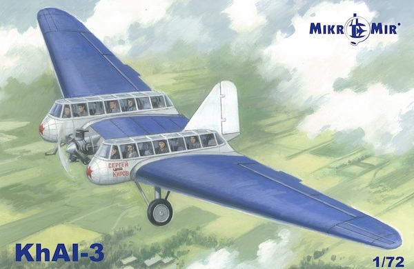 Nieman KhAI-3, Soviet pre-war flying wing airliner / cargo plane MM72-014