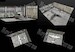 Airbase Tarmac Sheet: WWII Luftwaffe Hangar set (Inside) for Bombers and fighters 144036