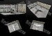 Airbase Tarmac Sheet: WWII Luftwaffe Hangar set (Inside) for Bombers and fighters 7236
