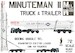 Minuteman II truck and trailer MILMOD072001
