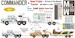 Commander - Tractor & Semi Trailer - with load: mobile Tower Unit, # Scammell Commander & Fruehauf semi trailer 62 ton - Tower in Clear Resin MM000-048