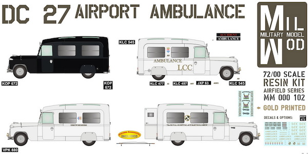 Airport Ambulance Daimler DC27  MM000-102
