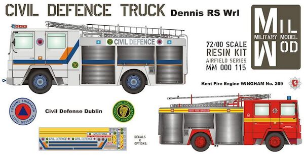 Dennis RS Er1 Civil Defence Truck MM000-115