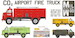 Bedford RL 4x4 CO2 Airport Fire Truck (BAA, Guernsey Airport, RAF) MM000-135