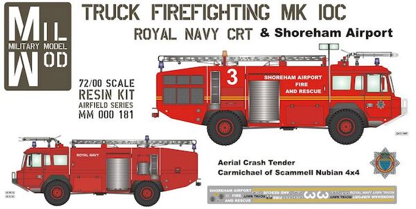 Carmichael - Gloster/ Nubian Firefighting Truck Mk10C CRT (RN)  MM000-181