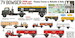 Thames 7V Tractor with  2500gal Tank semi Trailer with Figures and equipment 