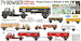 Thames 7V Tractor with 2500gal Tank semi Trailer with Figures and equipment MM000-214