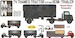 Thames 7V Tractor & 6 ton Semi Trailer with Closed Tarpaulin  (Royal Navy, RAF) MM000-212