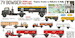Thames 7V Tractor with  2500gal Tank semi Trailer with Figures and equipment MM000-214