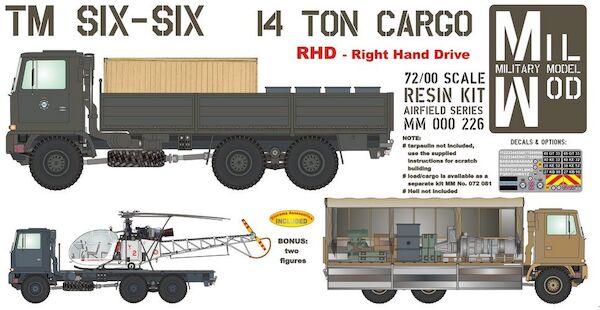 Bedford TM 6x6 14 ton Cargotruck (RHD)  MM000-226