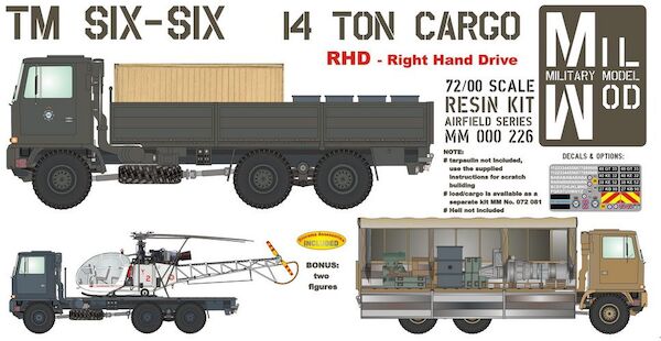 Bedford TM 6x6 14 ton Cargotruck (RHD) MM000-226