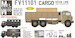 Albion Lorry 10 ton LWB Fv11101 Cargo with figures and load MM000-283