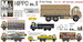 Leyland Hippo Mk II, 10 ton Cargo - all terrain - 6x4 with figures and load MM000-355