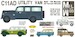 Ford Woody V8 - C11AD Utility Van (RAF, Aer Lingus etc) With All terain 'big' wheels MM000-402