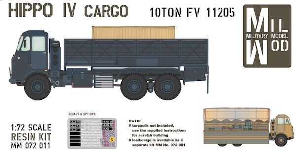 Leyland Hippo 10 ton FV11212 Flatbed  MM072-011