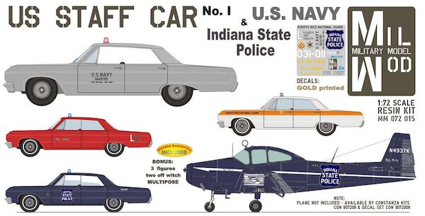 US Staff Car No1 (Chevy Impala '64)  MM072-015