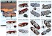 Byrd´s  Antarctic Snow Cruiser 1940  - with load and Arctic figures & animals (SMALL RESTOCK)  MM072-019