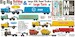 BIG RIG - Bulldog 6x4 & large Semi Trailer with large Tank, Mack B Tractor w. ALL Wheel configurations_Trailer with all Extensions, Equipment MM072-024