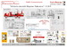 C.O.E. 2,5 ton AFKWX 353, Load & M36 Gun Mount, 15 ft wooden body & VIMP drawing MM072-033