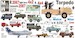 Renault 2067 & 87 Fourgon Light Lorry Torpedo 4x2 & 4x4 MM072-059