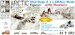 Dog Sleds - 3x small - with Hunters, large Dogs Collection & load MM072-095