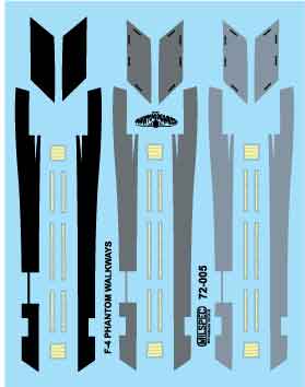 F4 Phantom USN/USMC Walkways and Formation Lights  MILSPEC32-005