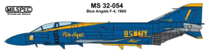 F4J Phantom (Blue Angels 1969 season)  MILSPEC32-054