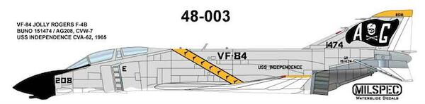 F4B Phantom (VF84 Jolly Rogers 1965)  MILSPEC48-003