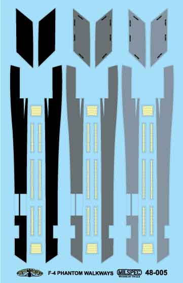 F4B Phantom USN/USMC Walkways and Formation Lights  MILSPEC48-005