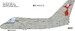 Lockheed S3B Viking (VS33 "Screwbirds" USS Stennis CVN74) MILSPEC48-016