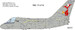 Lockheed S3B Viking (VS33 "Screwbirds" USS Stennis CVN74) MILSPEC72-016