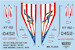 F4N Phantom  (VF-151 "Vigilantes" US Navy on USS Midway 1976)  MILSPEC72-023