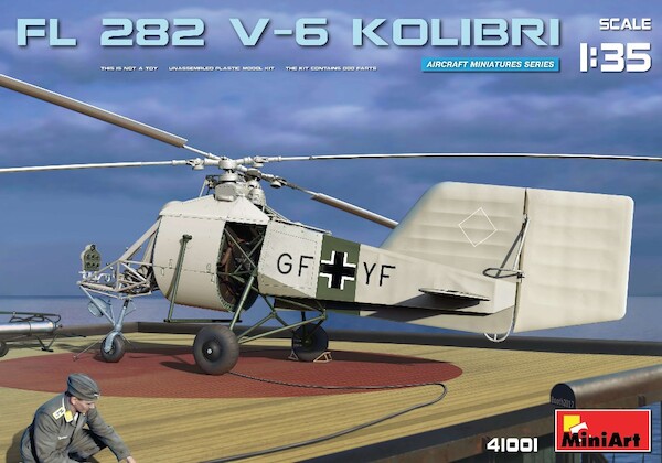 Flettner FL282 V-6 Kolibri Helicopter  41001