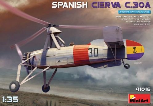 Spanish Cierva C30A  41016