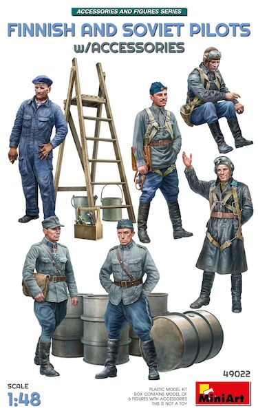 Finnish and Soviet Pilots 48022