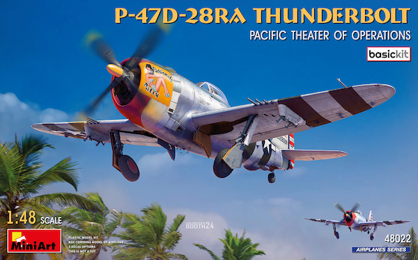 P-47D-28RA Thunderbolt. Pacific Theater of Operations. Basic Kit 48022