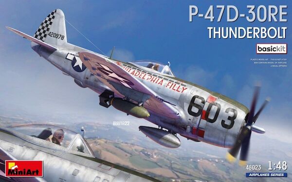 Republic P47D-305RE Thunderbolt - Basic Kit- 48023