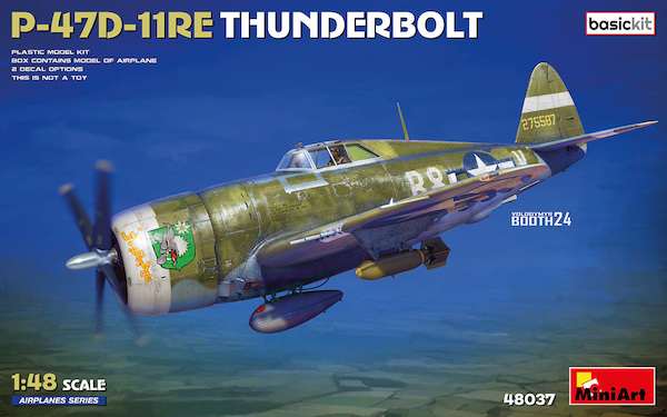 P-47D-11RE Thunderbolt. Basic Kit 48037