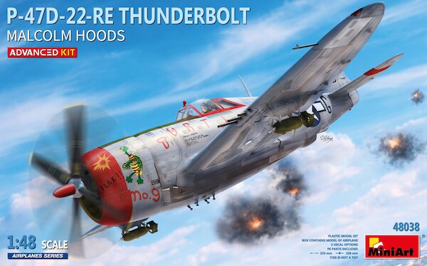 Republic P-47D-22-RE Thunderbolt. Malcolm Hoods. Advanced Kit 48038